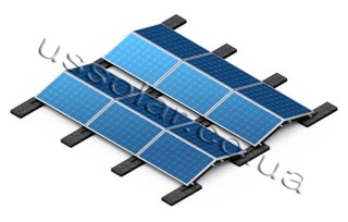 Solar ballast mounting structure 